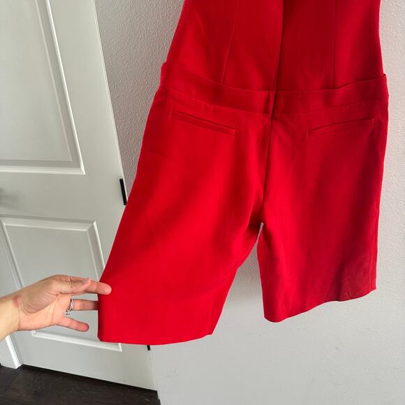 Rowen Rose Bustier Mini Jumpsuit Size 36 New - Picture 4 of 8